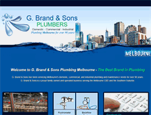 Tablet Screenshot of gbrand.com.au